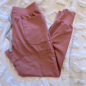 Figs Mauve Qua Jogger Pants - Small